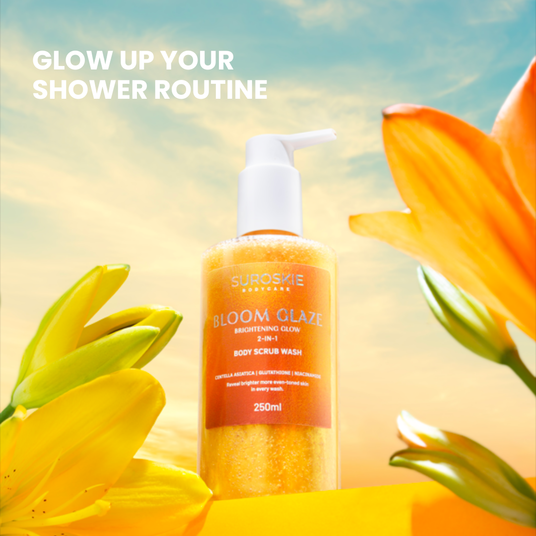 Bloom Glaze Brightening Glow 2-in-1 Body Scrub Wash