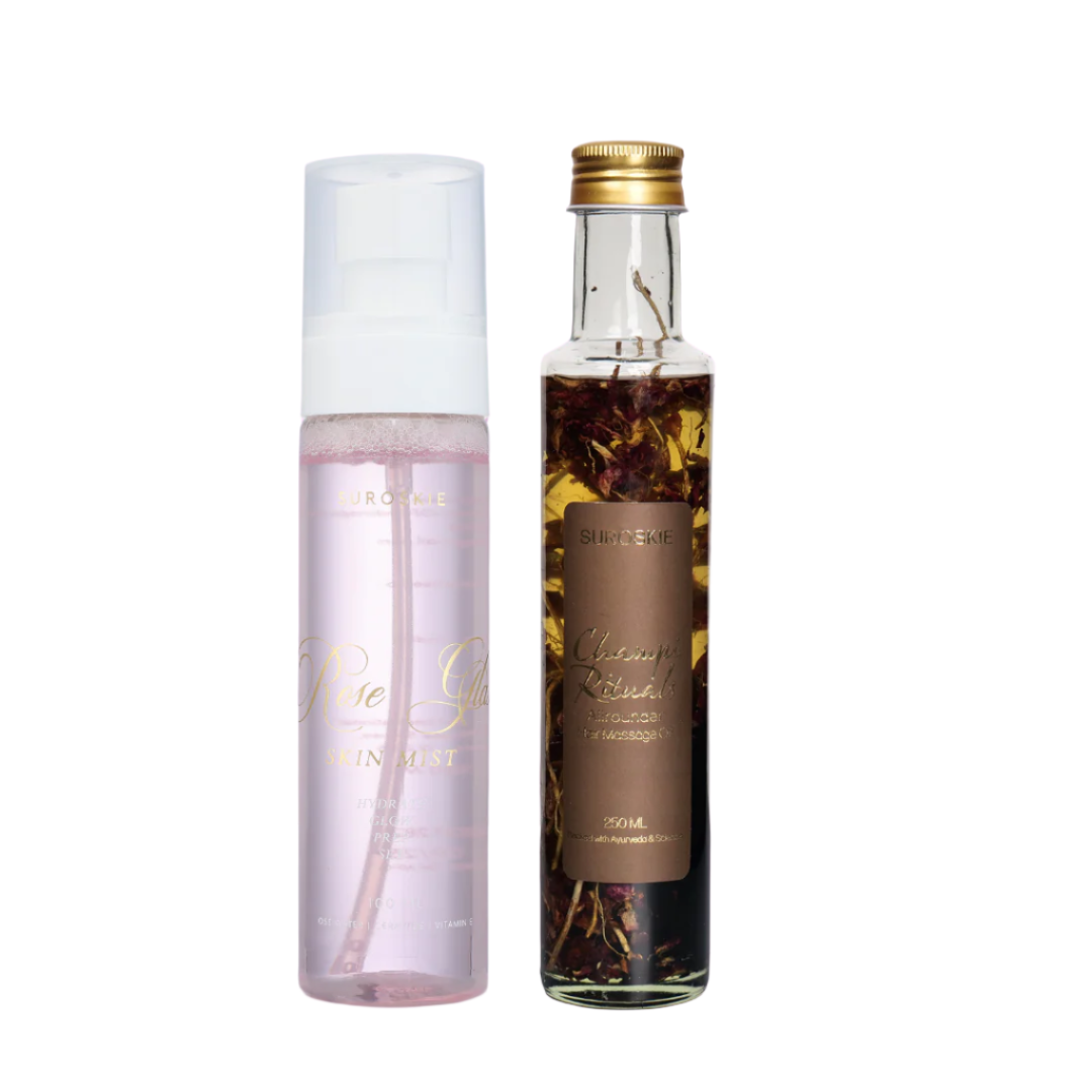 Rose Glass Skin Mist | Champi Rituals Hair Oil