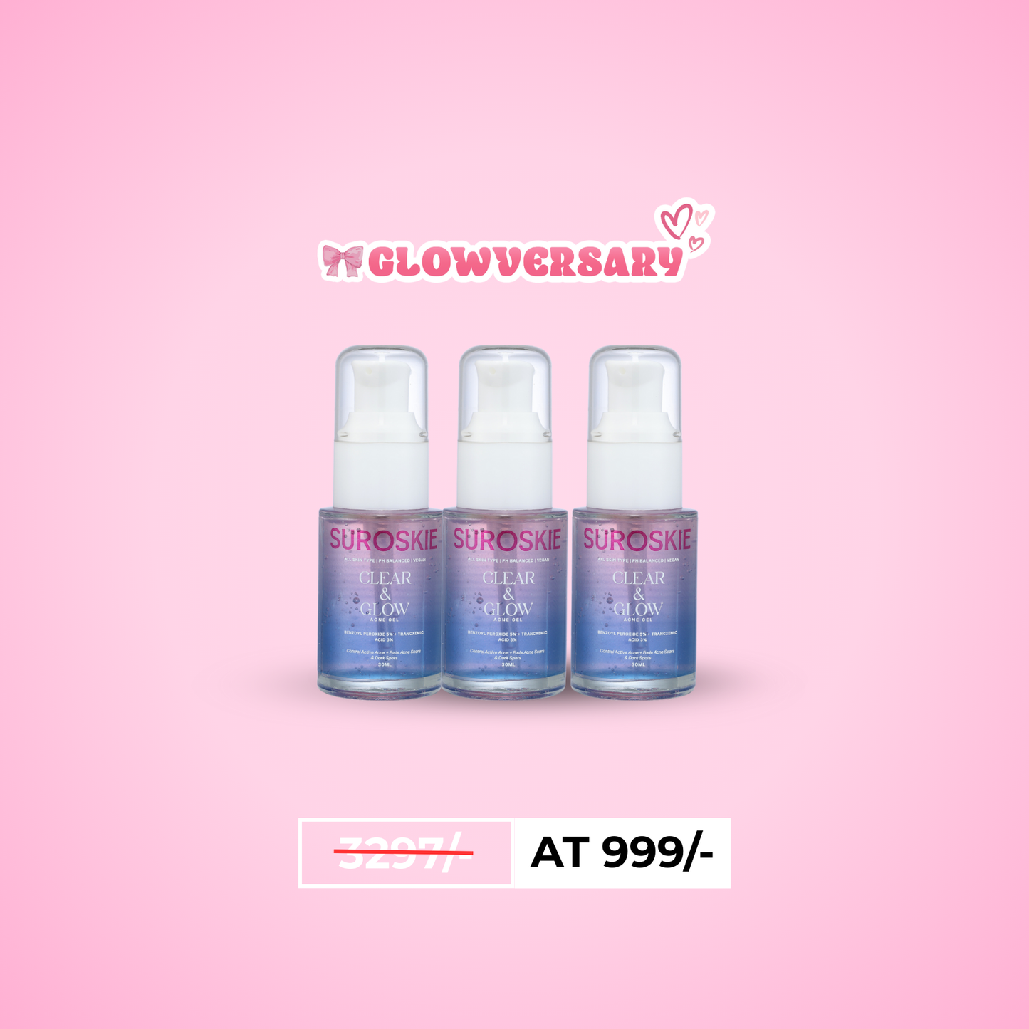 3 Acne Gels At ₹999