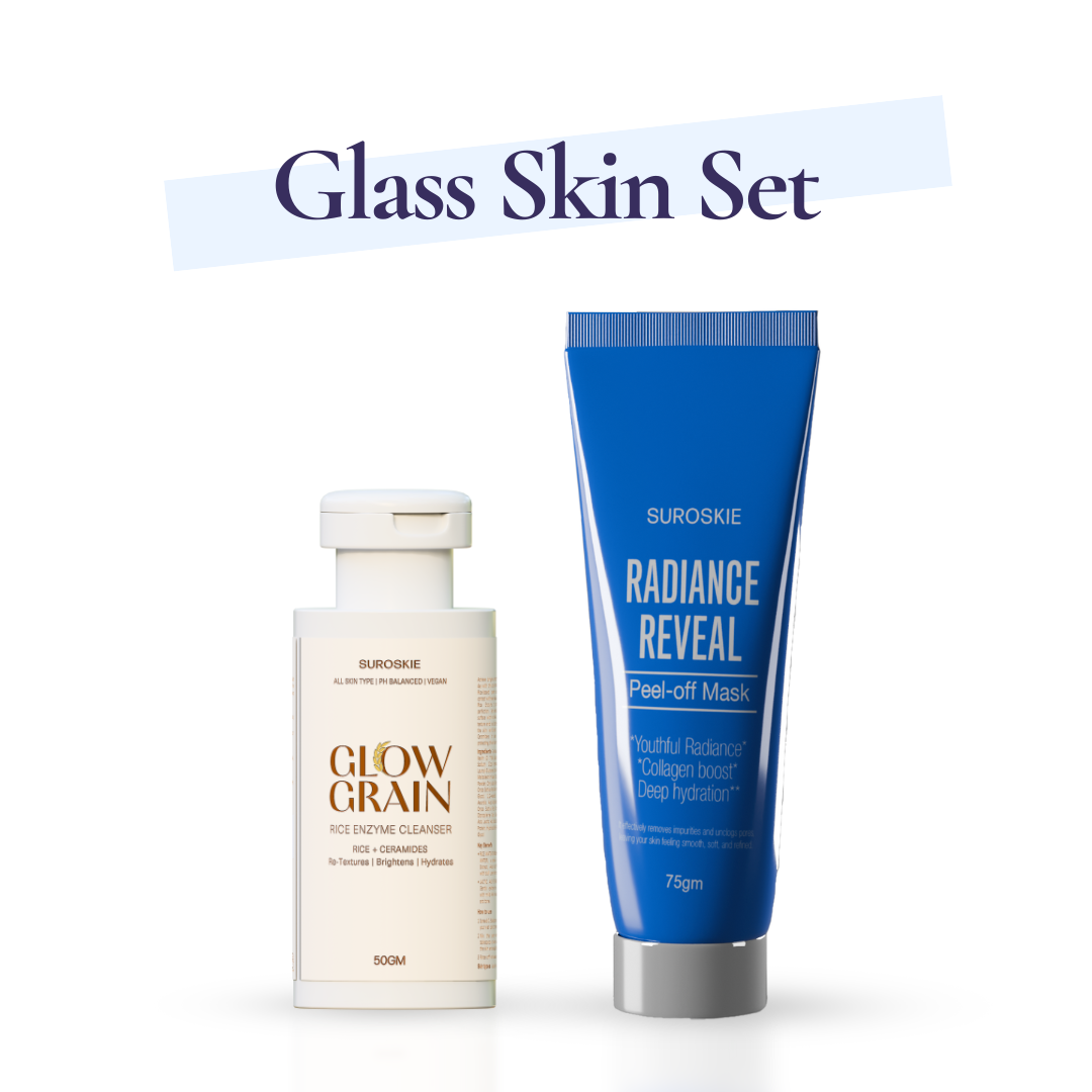 Glass Skin Set ( Glow grain + Radiance Reveal Peel off mask )