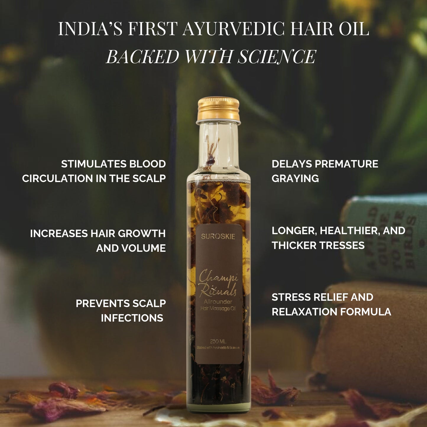 Champi Hair Massage Oil For Scalp & Hair Growth Hair Oil