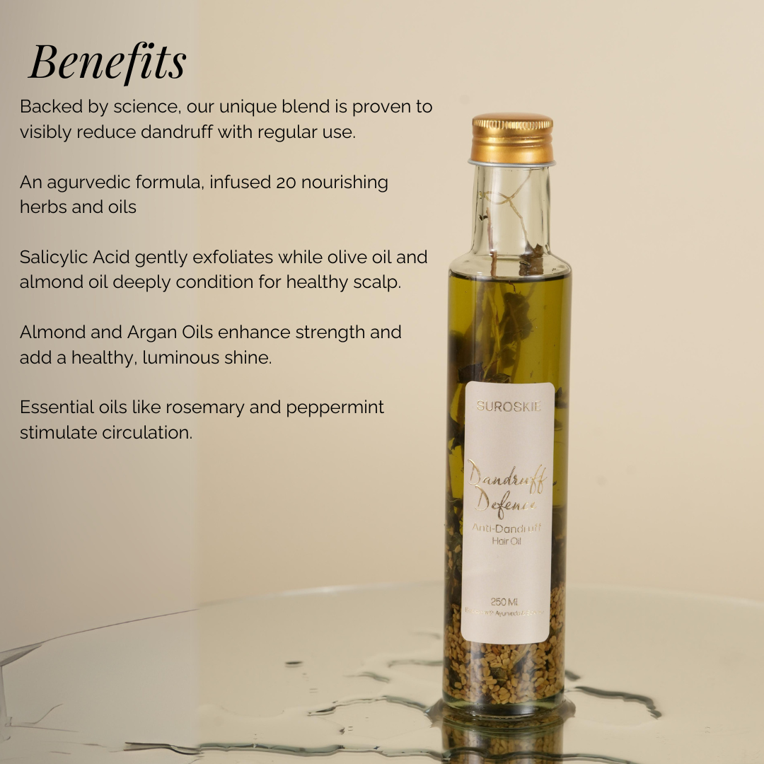 Dandruff Defence - Anti Dandruff Hair Oil