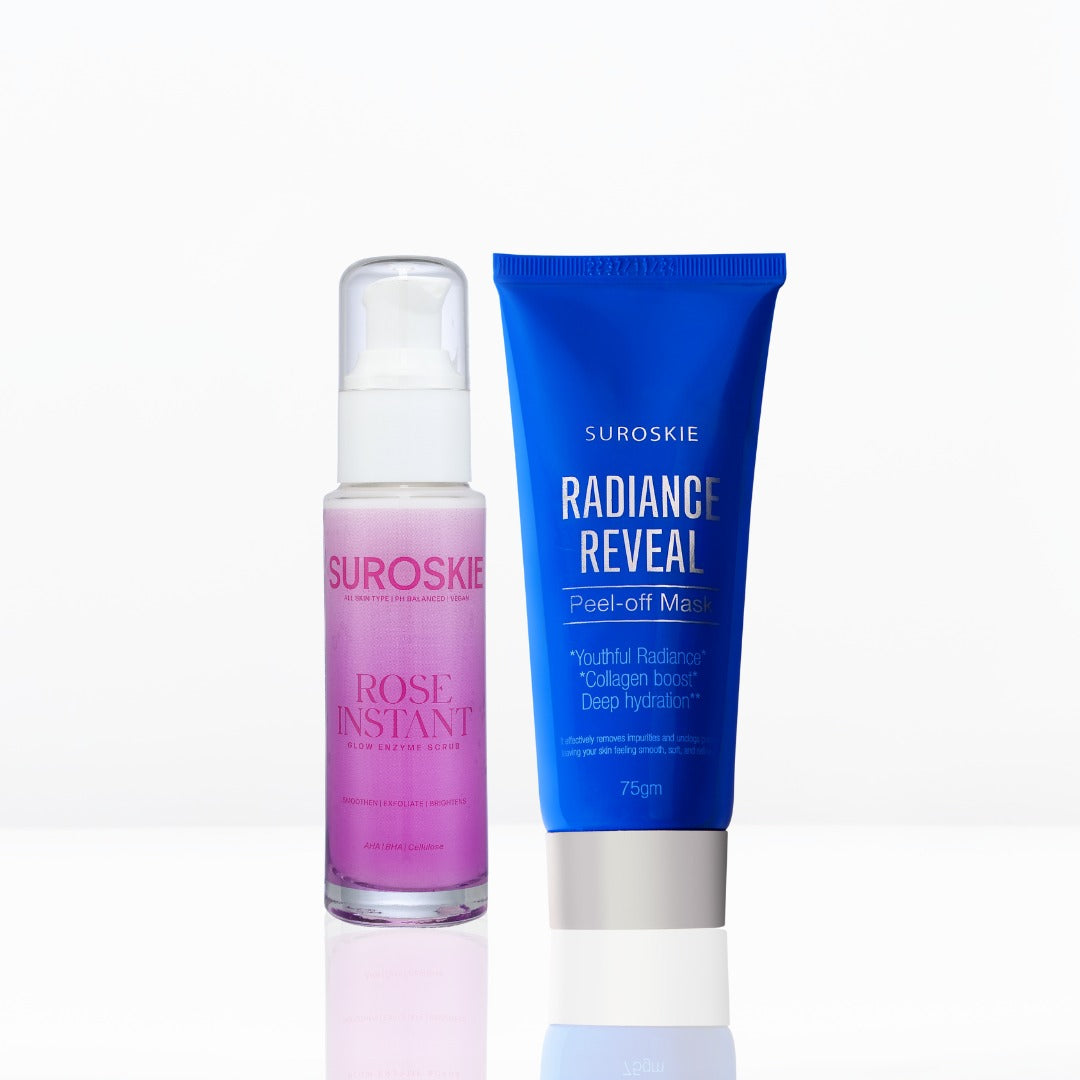 Radiance Reveal + Rose Scrub Combo