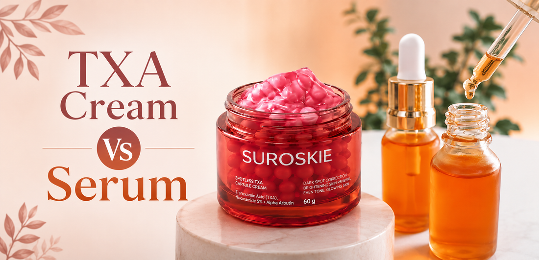 TXA Cream vs Serum: Which Works Better as a Pigmentation Removal Cream?