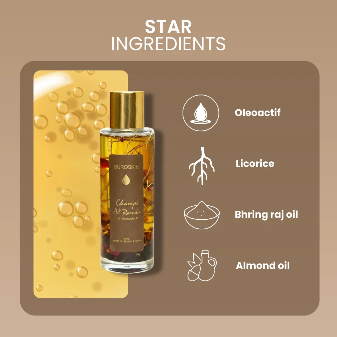 ( STORE 99 )Mini Champi Hair Massage Oil