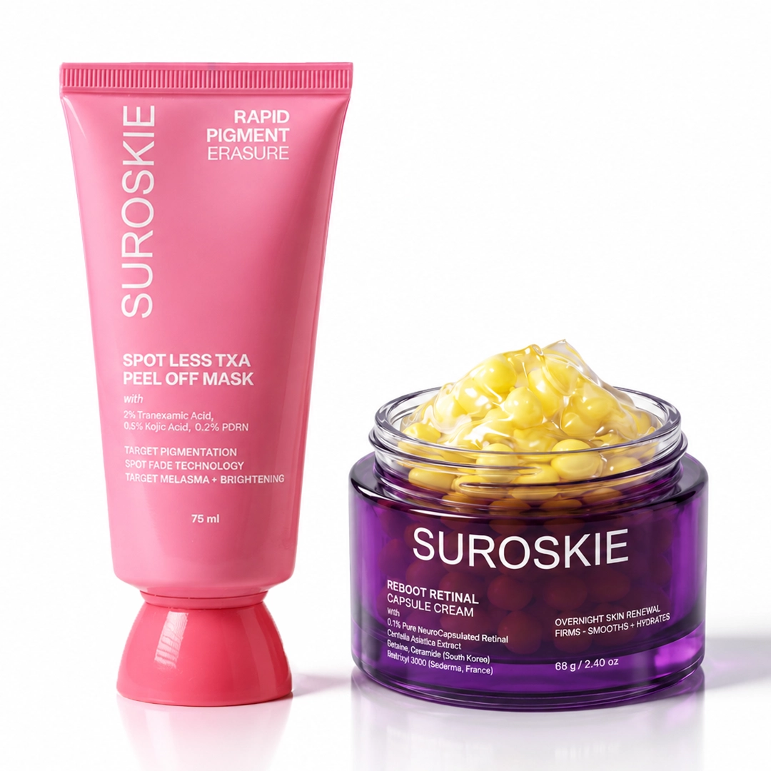 Pigmentation Peel-Off Mask + Reboot Retinal Capsule Cream