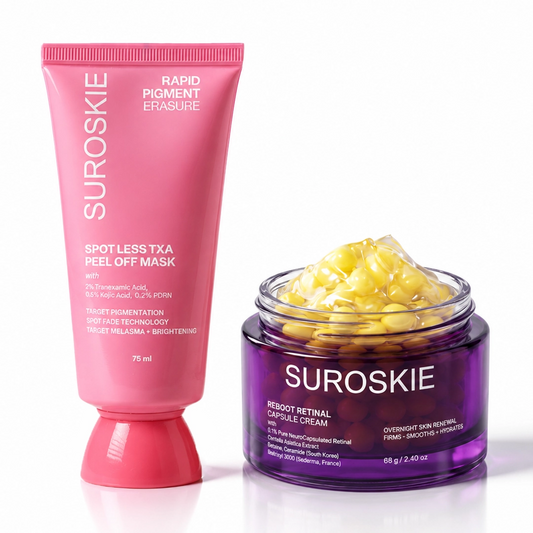 Pigmentation Peel-Off Mask + Reboot Retinal Capsule Cream