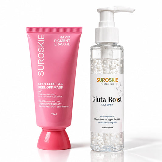 Gluta Boost Facewash + Pigmentation Peel-Off Mask