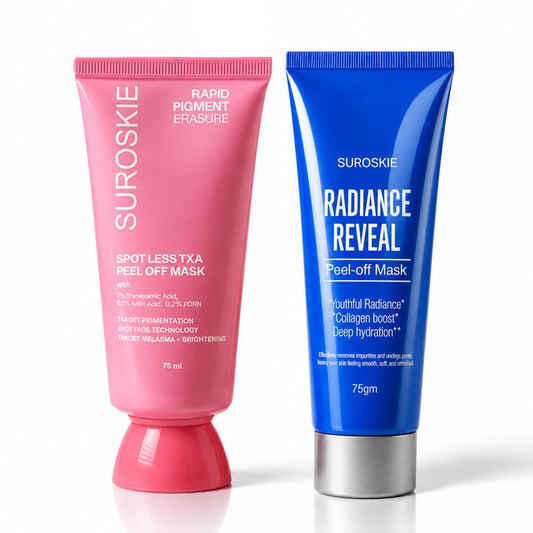 Pigmentation Peel-Off Mask + Radiance Reveal Peel off Mask