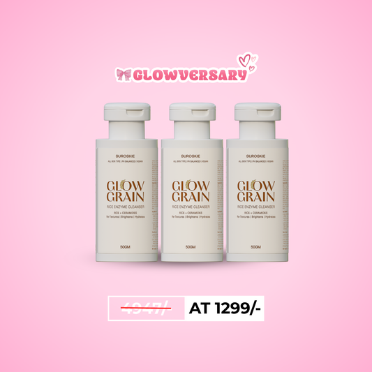 3 Glow Grain	At ₹1299
