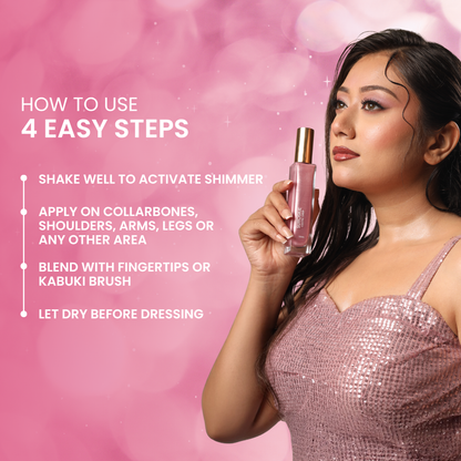 Glow Drip Shimmer Body Oil ( Choose Any one )