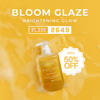 Bloom Glaze Brightening Glow 2-in-1 Body Scrub Wash