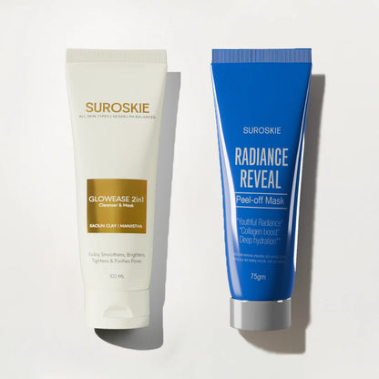 Korean Facial Combo (GlowEase + Radiance Reveal)