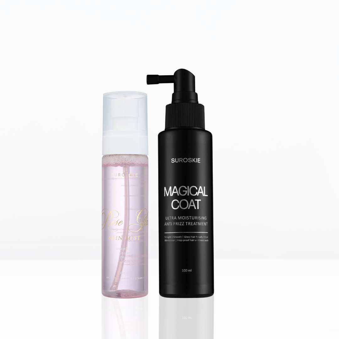 SHIMMER & SHIELD DUO ( 1.Rose Skin Mist  +  2.Magical Coat )