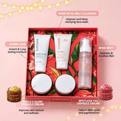Ultimate Glow Skincare - Pink Box