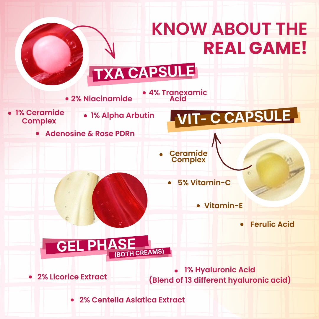 GLOW CAPSULE COMBO ( TRIPLE C + SPOTLESS TXA )
