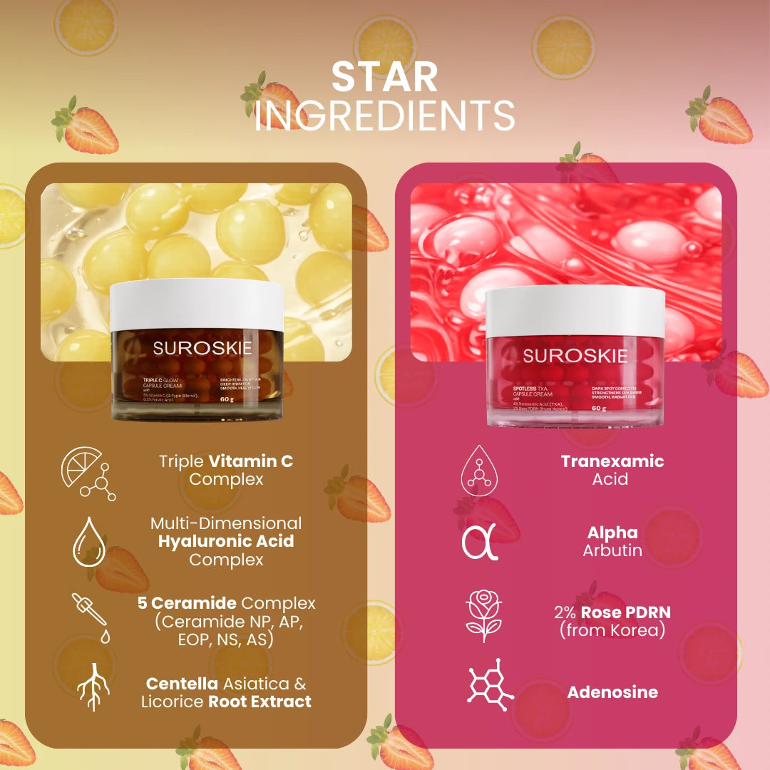 GLOW CAPSULE COMBO ( TRIPLE C + SPOTLESS TXA )