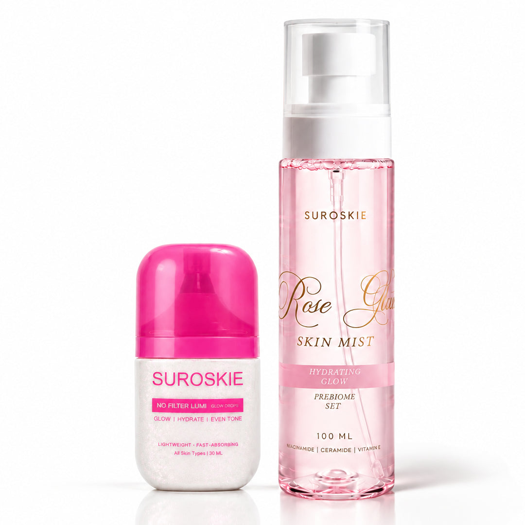 Illuminating Serum + Rose Glass Skin Mist