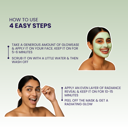 Radiance Reveal Mask + Glow Ease