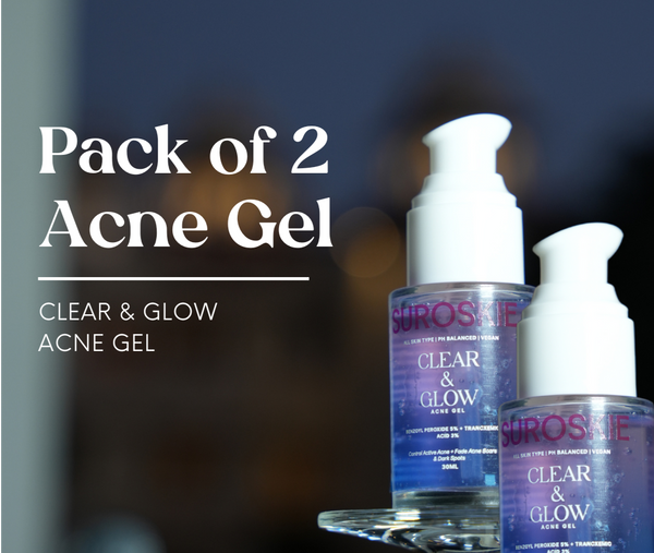 Pack of 2 - Clear & Glow - Acne Gel