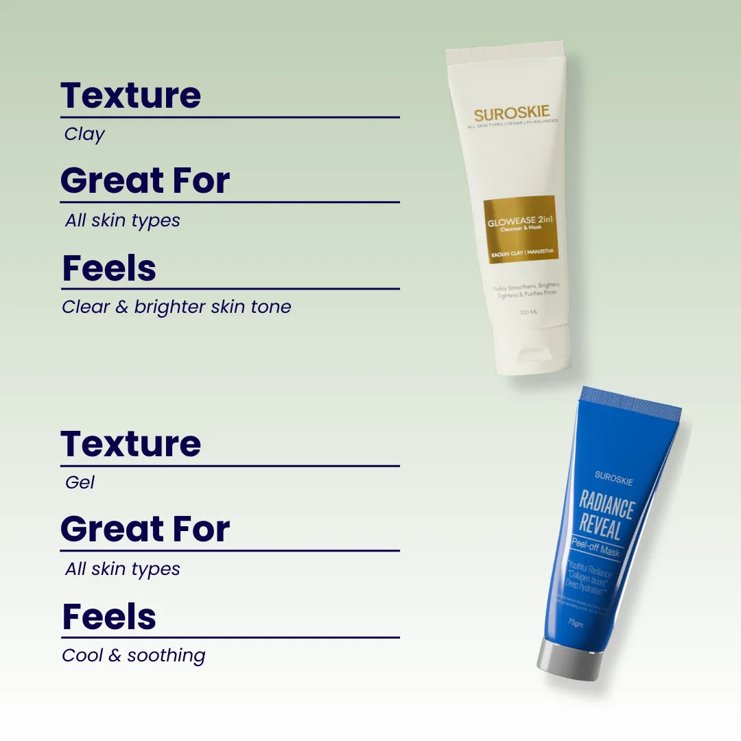 Korean Facial Combo (GlowEase + Radiance Reveal)