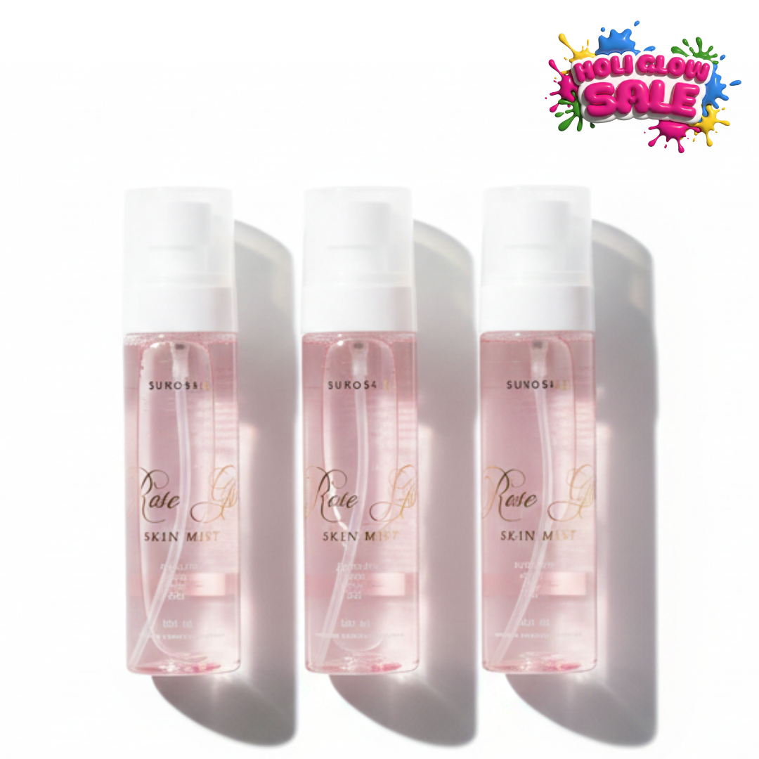 3 Rose Glass Mists