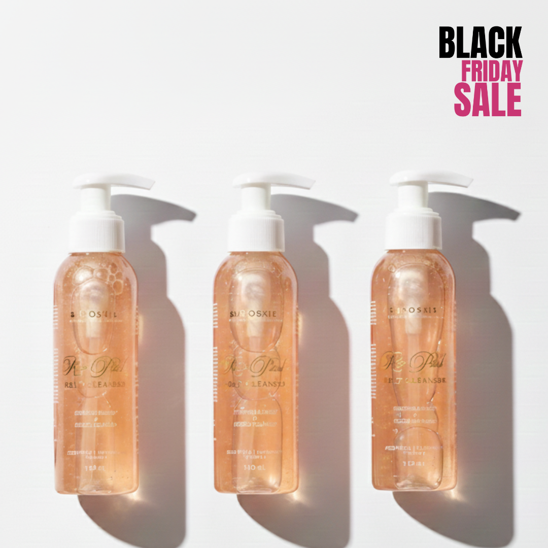 Pack Of 3 Rose Cleanser