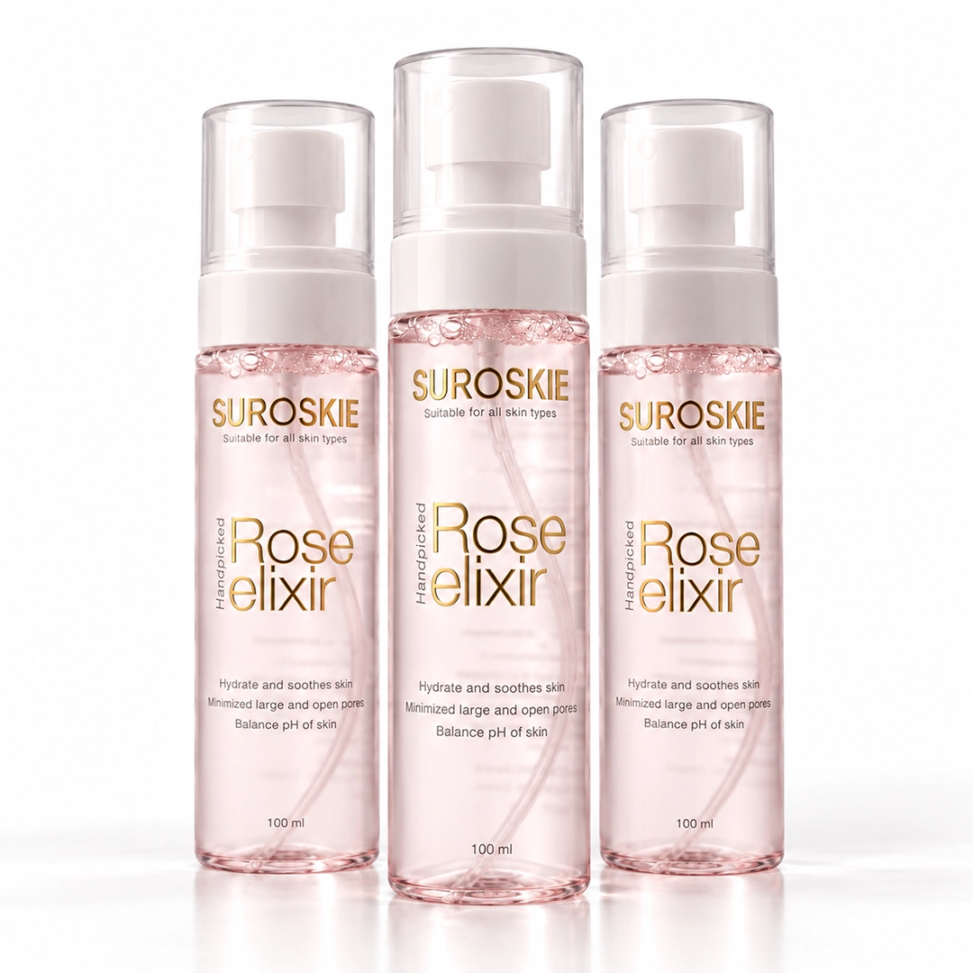 ( STORE 99 ) PACK OF 3 ROSE ELIXER