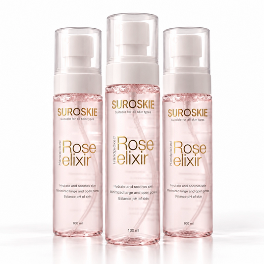 ( SUPER STORE ) PACK OF 3 ROSE ELIXER
