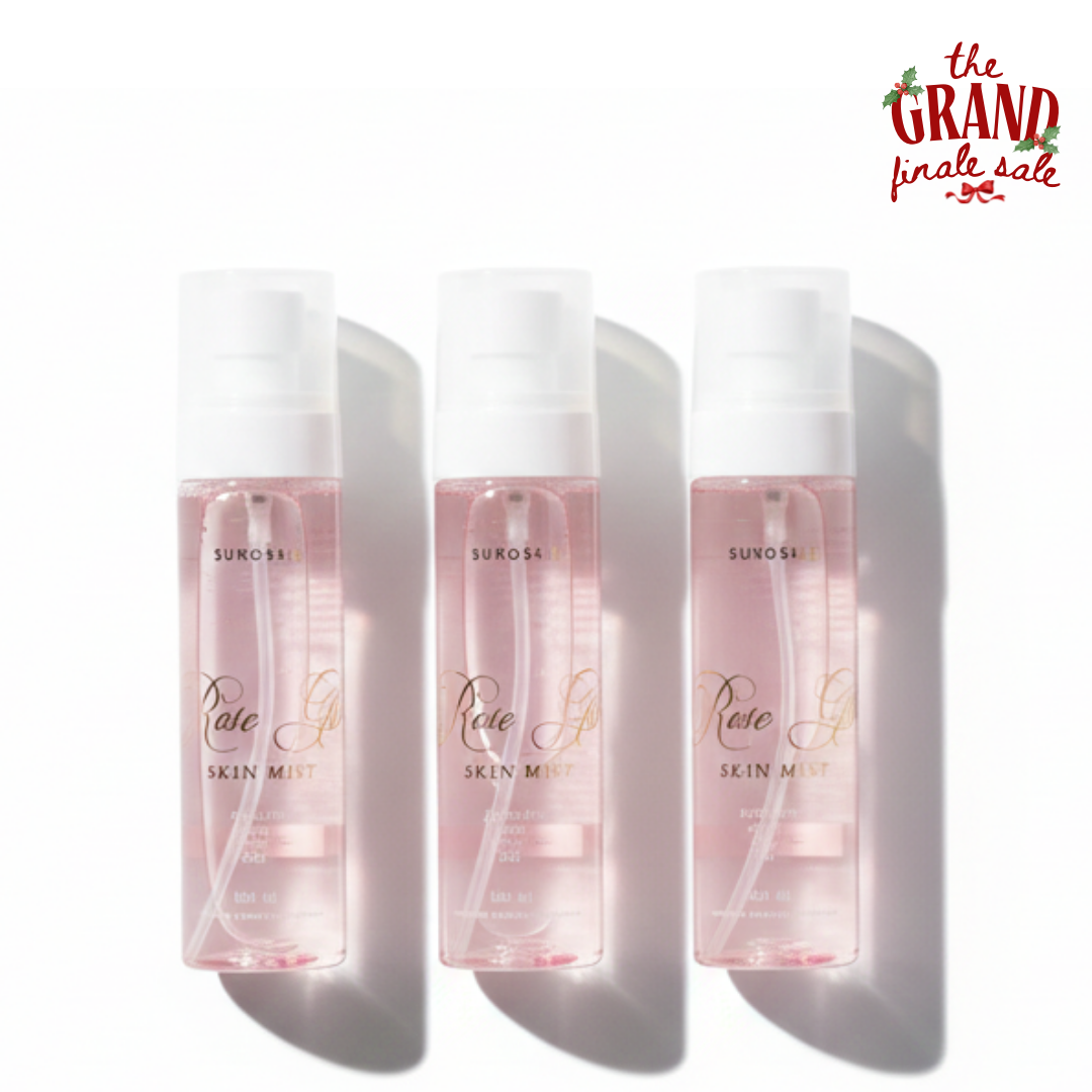 3 Rose Glass Mists