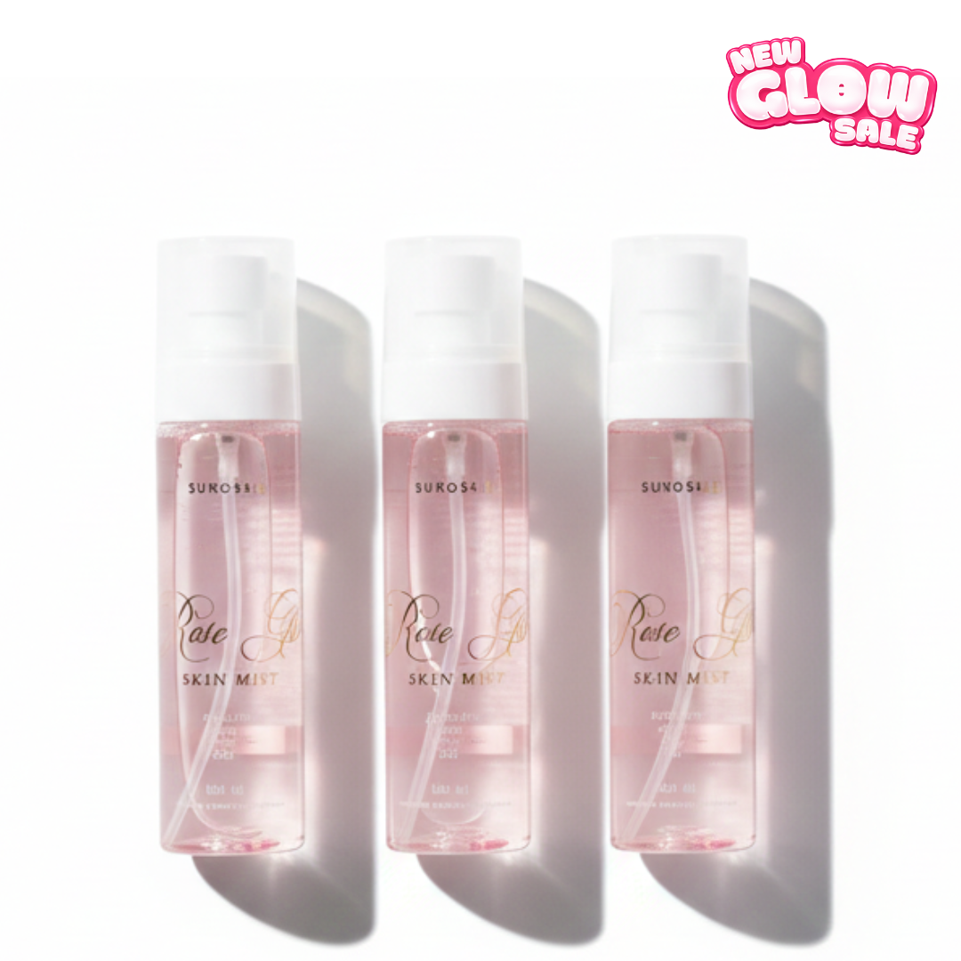 3 Rose Glass Mists