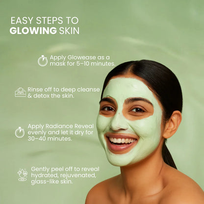 Korean Facial Combo (GlowEase + Radiance Reveal)