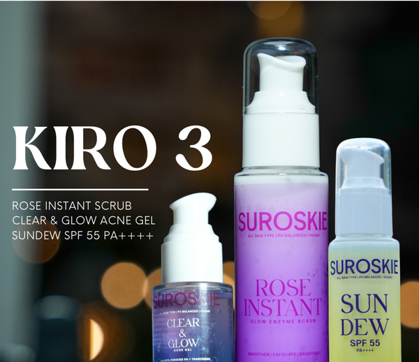 Defence Kit - Acne Gel + Sunscreen + Scrub