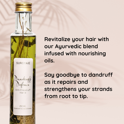 Anti-dandruff Hair Oil With Rosemary & Olive Oil Extract for Scalp - Defence Hair Oil - Single
