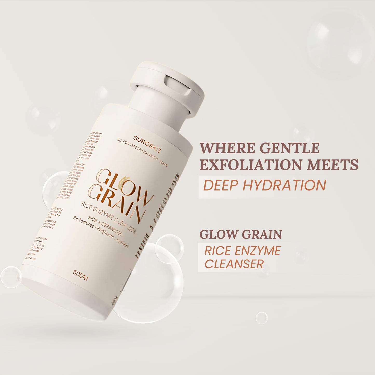 Glow Grain Rice Enzyme Cleanser Combos