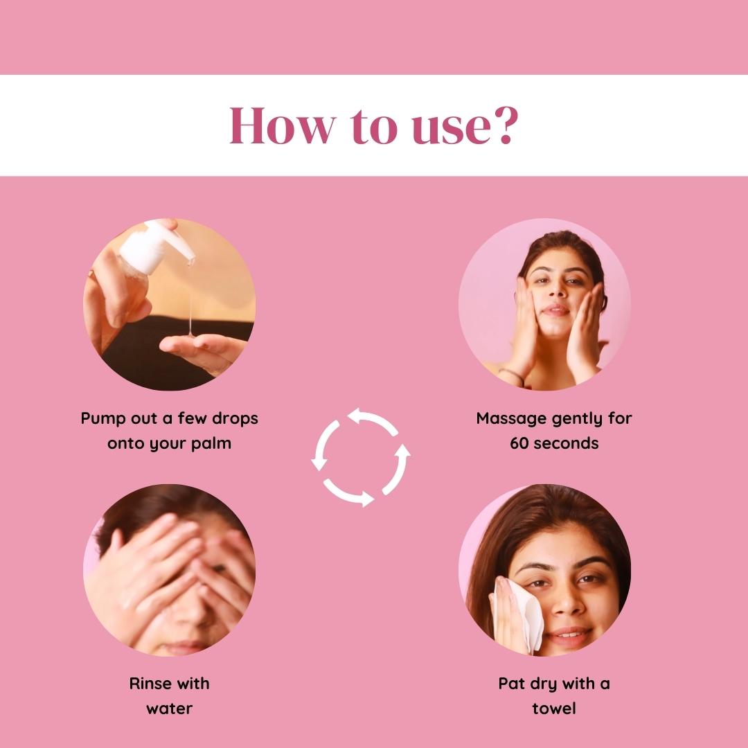 How to Use Suroskie Niacinamide Cleanser?