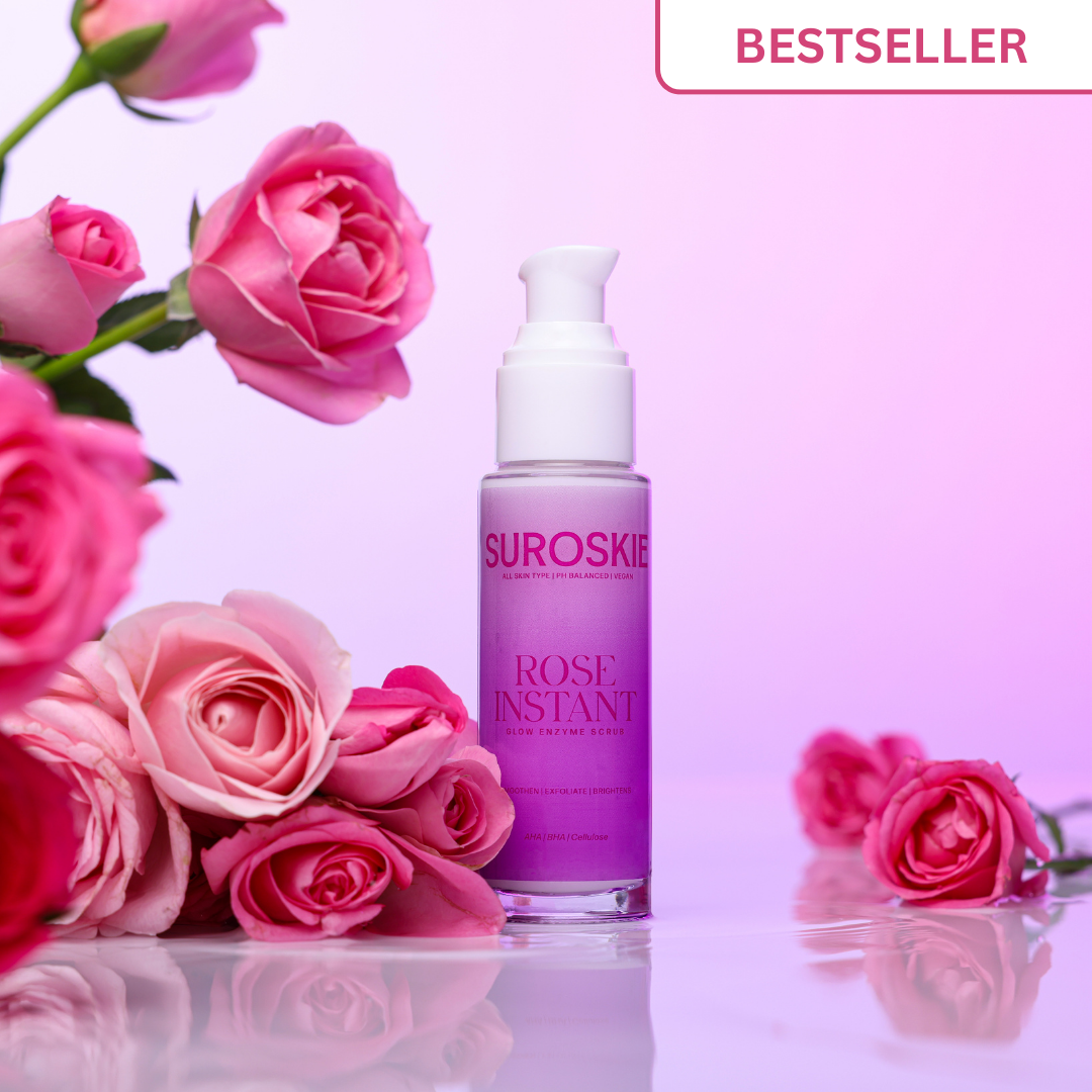 Enzyme Scrub Aha Bha Face Scrub Rose Face Scrub Suroskie