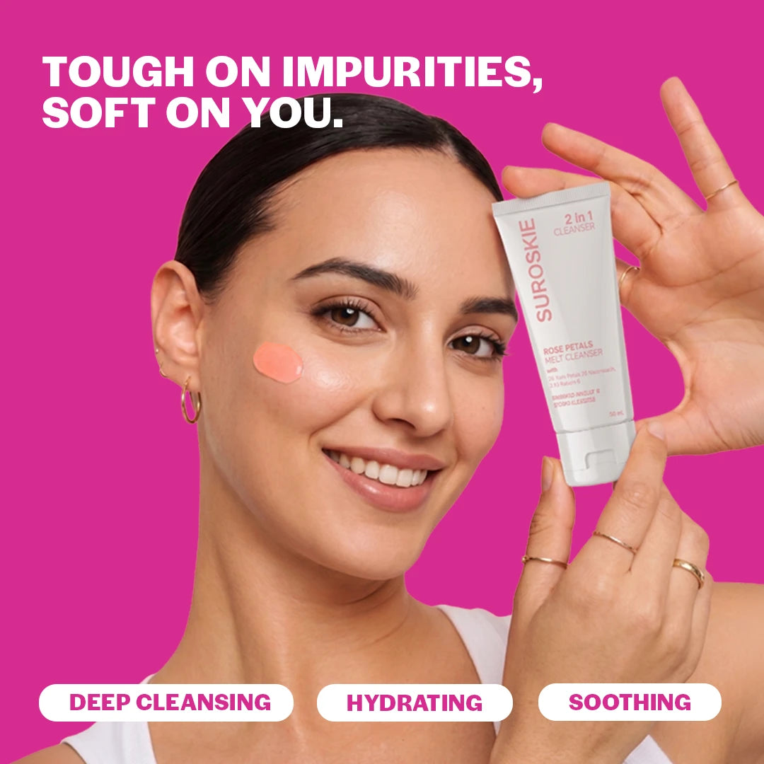 Rose Melt Petal Cleanser (50ml)