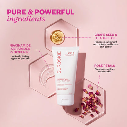 Rose Melt Petal Cleanser (50ml)