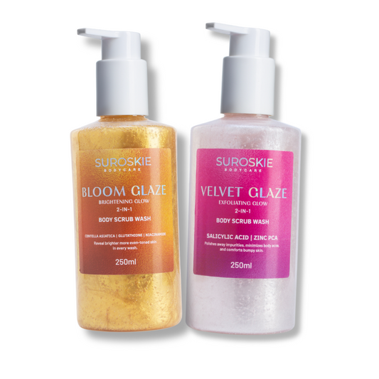 Body Glow Combo (Velvet Glaze + Bloom Glaze)