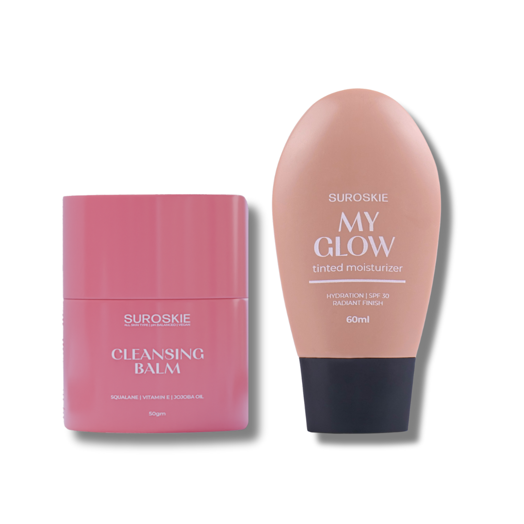 CLEANSING BALM+MY GLOW