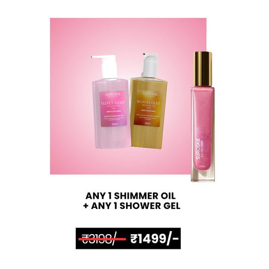 Shimmer Oil + 1 Shower Gel