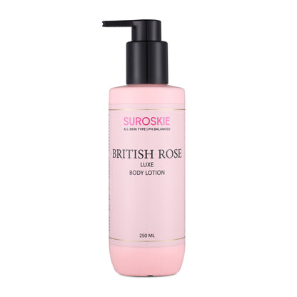 Buy British Rose Body Lotion & Get Moisturizer and Cleanser Free