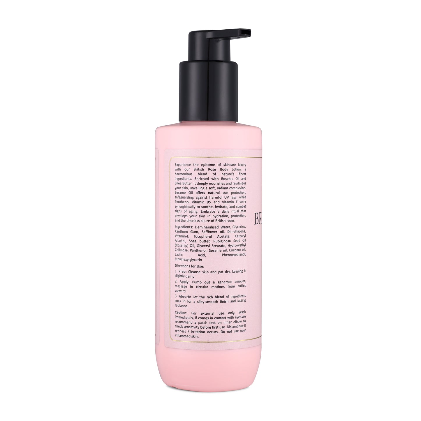 British Rose Body Lotion - Buy 3 Pay for 1