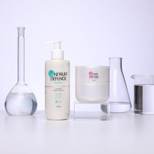 Dandruff Defence Shampoo + Revive &  Defend Instant Glass Hair Mask