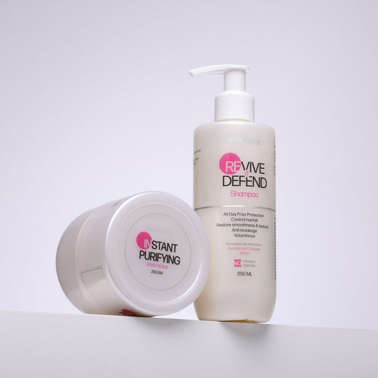 Revive & Defend Shampoo + Instant Purifying Scalp Scrub