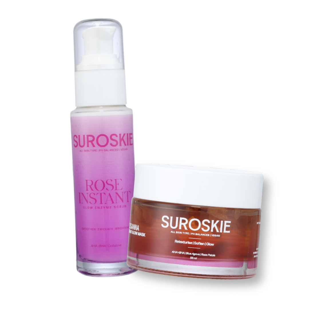 ( STORE 99 ) INSTANT FACIAL COMBO (FACE SCRUB + ROSANNA MASK)