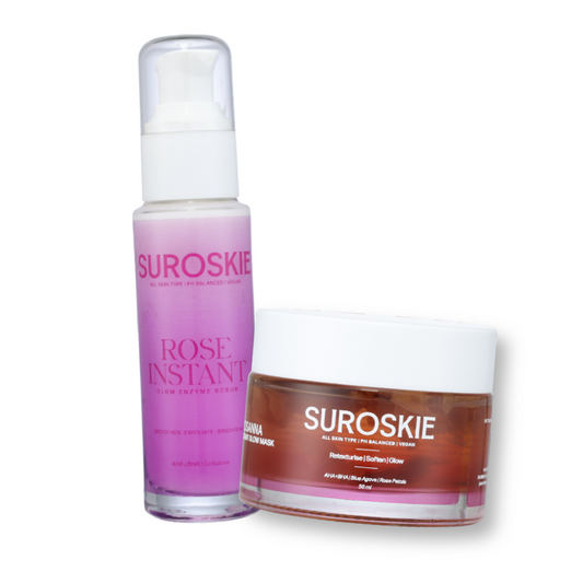 ( SUPER STORE ) INSTANT FACIAL COMBO (FACE SCRUB + ROSANNA MASK)