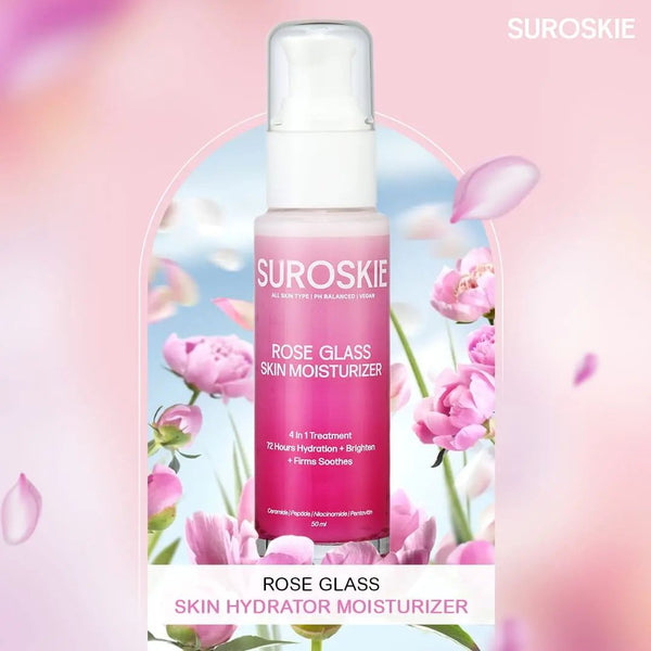 Pack of 3 ~ Rose Glass - Skin Moisturizer