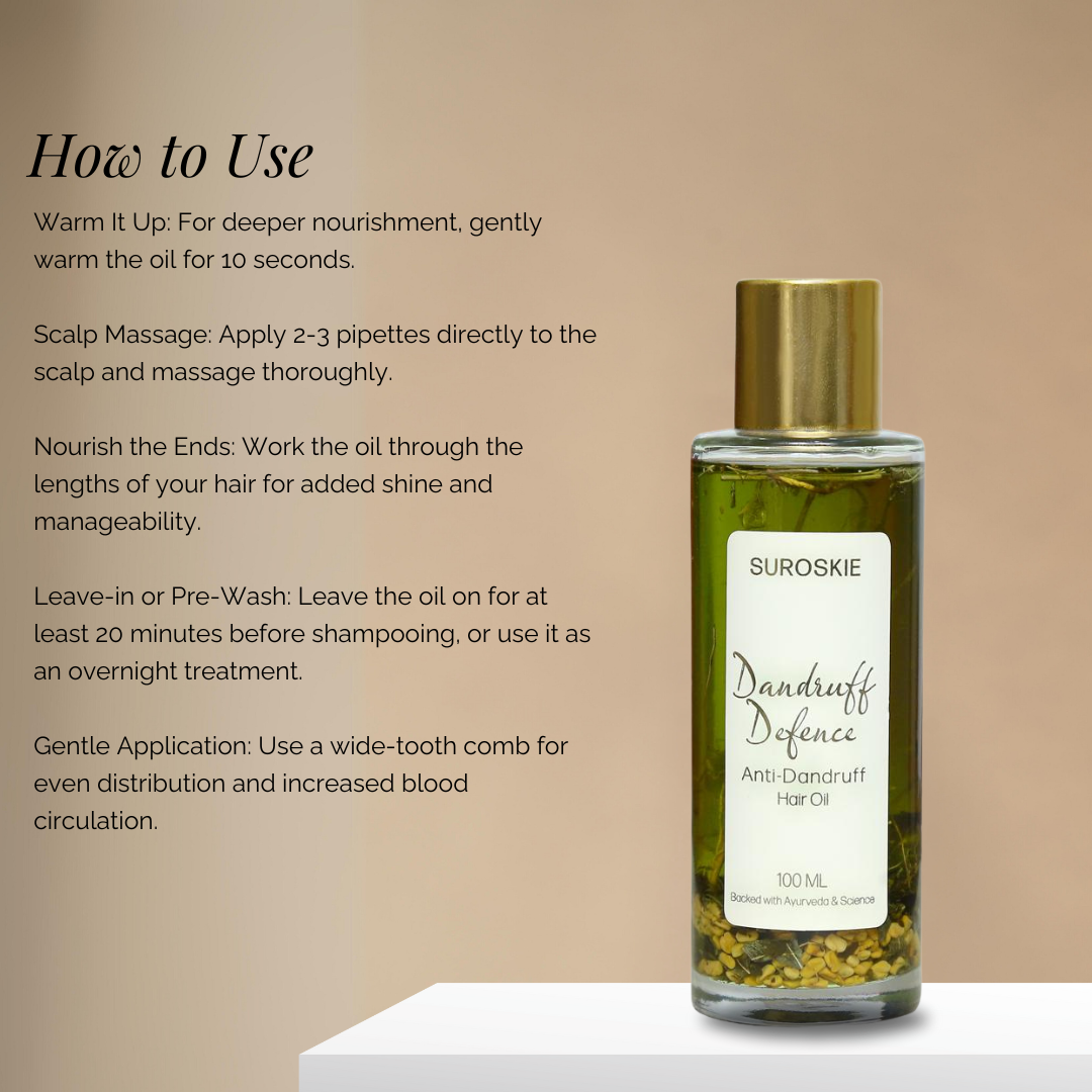 Mini Dandruff Defence - Anti Dandruff Hair Oil